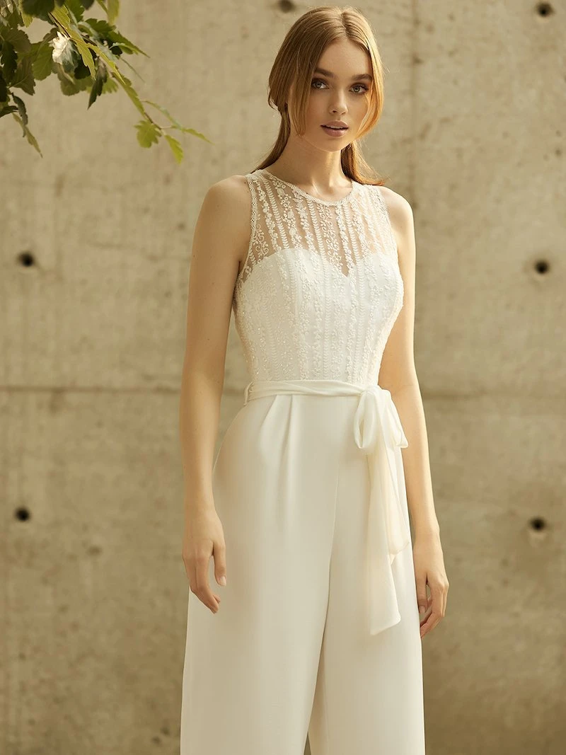 BRIDE NOW! Bride Now BN-006 Jumpsuit 5 BRIDE NOW! Bride Now BN-006 Jumpsuit - Afbeelding 3