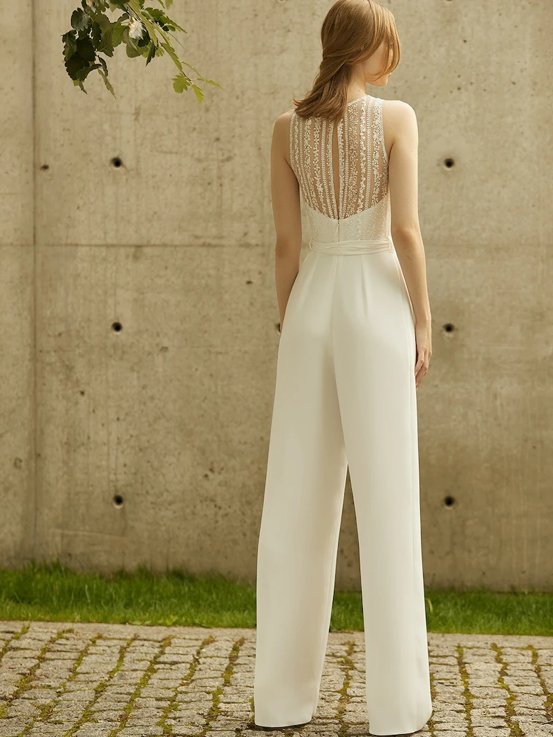 BRIDE NOW! Bride Now BN-006 Jumpsuit 4 BRIDE NOW! Bride Now BN-006 Jumpsuit - Afbeelding 2