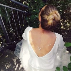 Bruidstrui Met Achterste Halslijn P5303 Forever & Eva -Poirier shop be beautiful 5