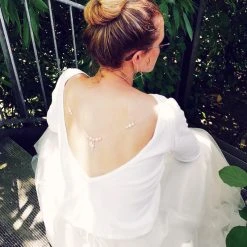 Bruidstrui Met Achterste Halslijn P5303 Forever & Eva