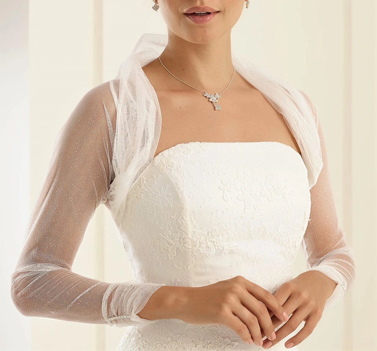 Bianco Evento E122 Bolero 4 Bianco Evento E122 Bolero - Afbeelding 2