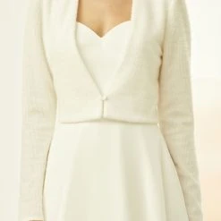 Bianco Evento E317 Bolero -Poirier shop be e317 1