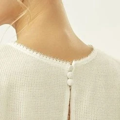 Bianco Evento E334 Bolero -Poirier shop be e334 2