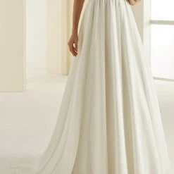 Bianco Evento Sardinia Chiffon Rok -Poirier shop be sardinia 1