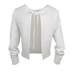 Forever & Eva Bruidsvest Met Satijnen Lintje P5344 -Poirier shop be joy back