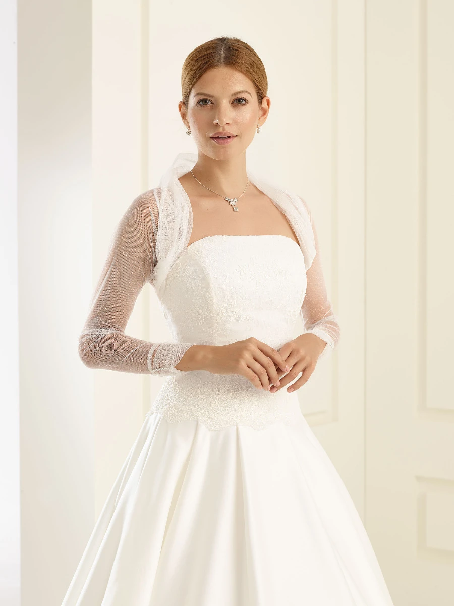 Bianco Evento E122 Bolero 3 Bianco Evento E122 Bolero