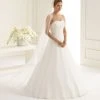 Bianco Evento S166 Wit Sluier -Poirier shop bianco evento bridal veil s166 1