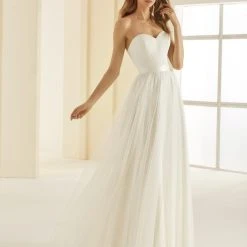 Poirier shop 18 Bianco Evento Corsica Tule Rok