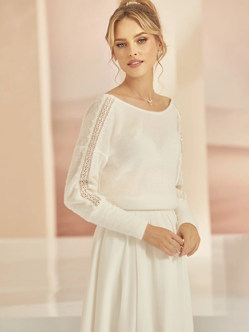 Bianco Evento E345 Sweater 3 Bianco Evento E345 Sweater