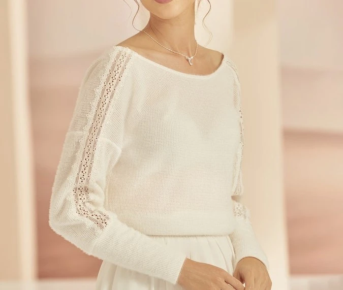 Bianco Evento E345 Sweater 4 Bianco Evento E345 Sweater - Afbeelding 2