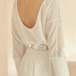 Bianco Evento E345 Sweater 11 Bianco Evento E345 Sweater -Poirier shop bianco evento e345 bolero 2 1