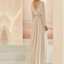 Poirier shop -Poirier shop bianco evento kalliope skirt champaign 2 1