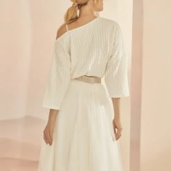 Bianco Evento Passion Rok Ivoor 13 Bianco Evento Passion Rok Ivoor -Poirier shop bianco evento passion skirt ivory 4 1