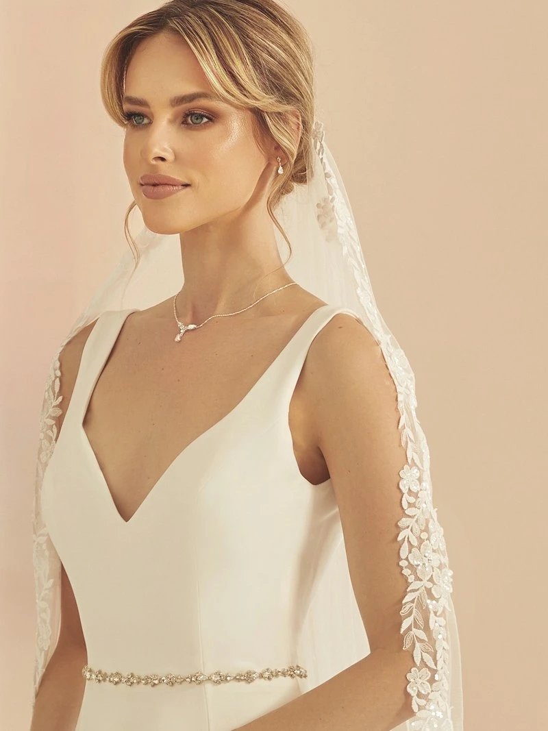 Bianco Evento S407 Sluier 4 Bianco Evento S407 Sluier - Afbeelding 2