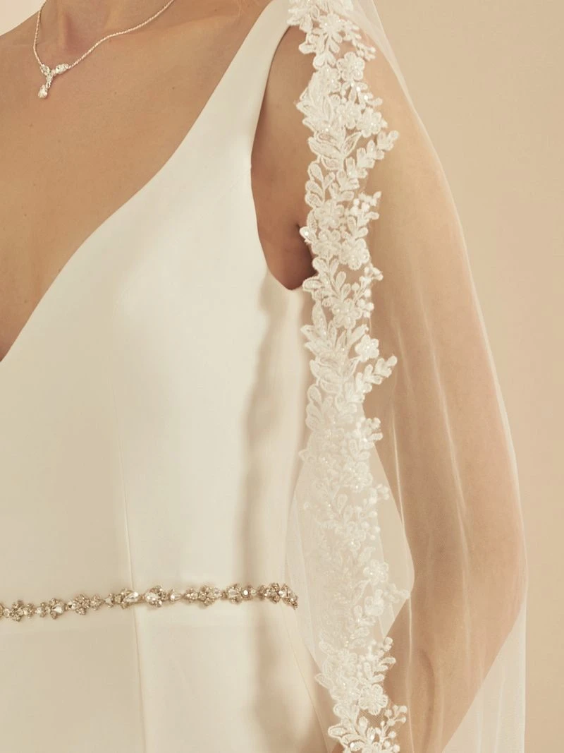 Bianco Evento S409 Sluier 4 Bianco Evento S409 Sluier - Afbeelding 2