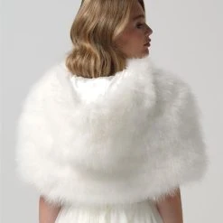 Poirier BOL-14 Marabou Cape -Poirier shop bol 14 002 bol 14 002 04