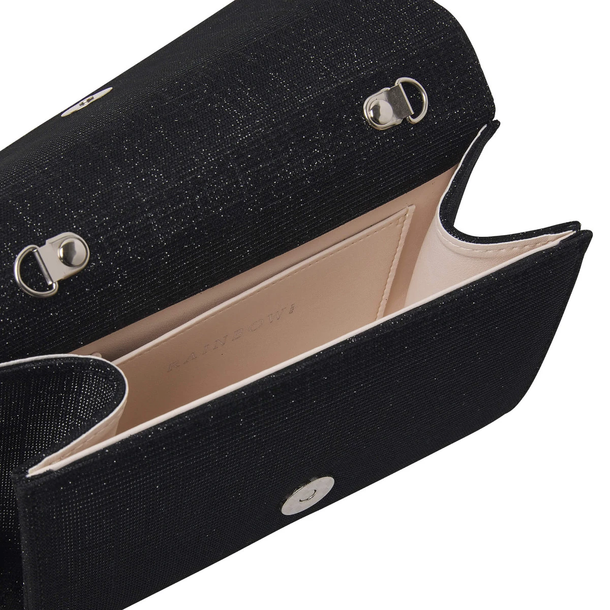 Rainbow Club Dafina Bruidstasje Zwart 9 Rainbow Club Dafina Bruidstasje Zwart - Afbeelding 7