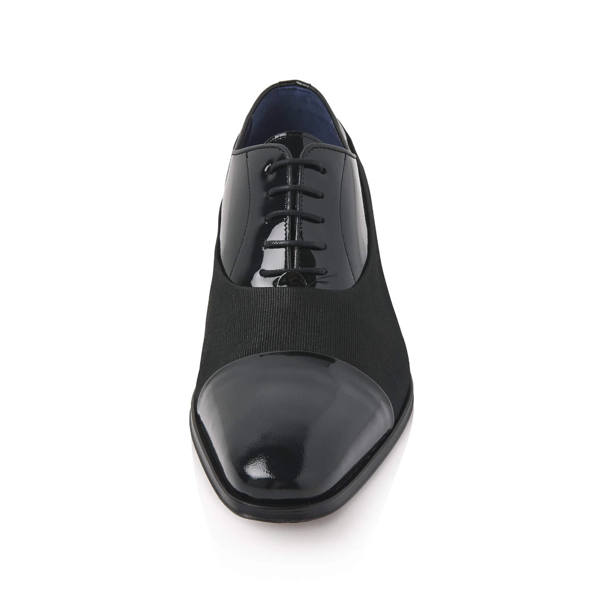 Mr. Fiarucci Devon Heren Trouwschoenen Zwart 6 Mr. Fiarucci Devon Heren Trouwschoenen Zwart - Afbeelding 4