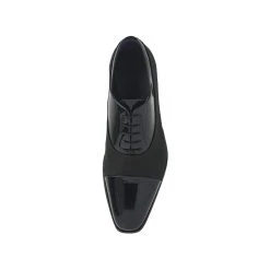 Mr. Fiarucci Devon Heren Trouwschoenen Zwart 13 Mr. Fiarucci Devon Heren Trouwschoenen Zwart -Poirier shop devon black suede grasgrain fabric 5