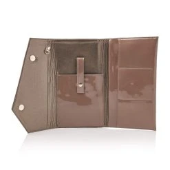 Fiarucci Bridal Edsilia Bruidstasje Mocca 14 Fiarucci Bridal Edsilia Bruidstasje Mocca -Poirier shop edsilia mocca patent leather 6