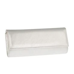 Fiarucci Bridal Bruidstasje Clutch Silke Zilver-Platino