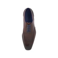 Mr. Fiarucci Flinn Heren Trouwschoenen Castano -Poirier shop fiarucci flinn mid brown calf leather 5