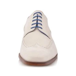 Mr. Fiarucci Flinn Heren Trouwschoenen Off-White -Poirier shop fiarucci flinn off white leather 4