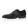 Mr. Fiarucci Mervyn Heren Trouwschoenen Zwart -Poirier shop fiarucci mervyn black silver snake suede leather 2