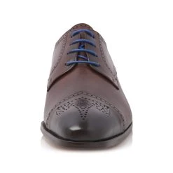 Mr. Fiarucci Myles Heren Trouwschoenen Bruin 12 Mr. Fiarucci Myles Heren Trouwschoenen Bruin -Poirier shop fiarucci myles mid brown calf leather 4