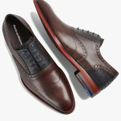 Floris Van Bommel 19062/02 Brown -Poirier shop floris van bommel 1906202 3