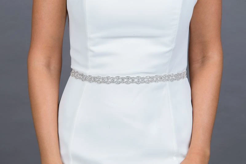 G.Westerleigh Bruids Ceintuur WS-J018S 5 G.Westerleigh Bruids Ceintuur WS-J018S - Afbeelding 4