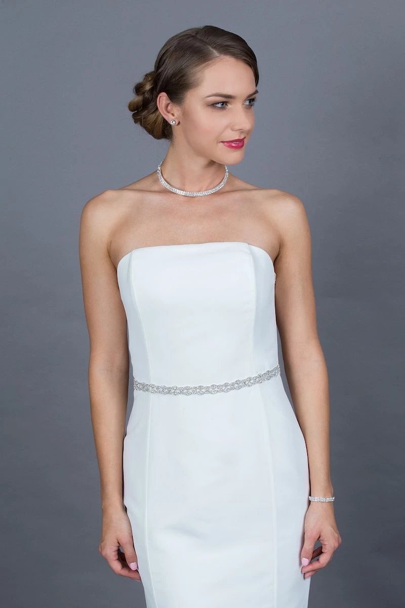 G.Westerleigh Bruids Ceintuur WS-J018S 6 G.Westerleigh Bruids Ceintuur WS-J018S - Afbeelding 5