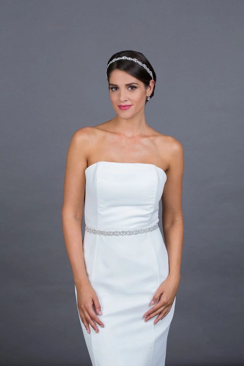 G.Westerleigh Bruids Ceintuur WS-J018S 7 G.Westerleigh Bruids Ceintuur WS-J018S - Afbeelding 6