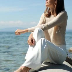 Forever & Eva P5305 Pullover Goud -Poirier shop glamorous quer1