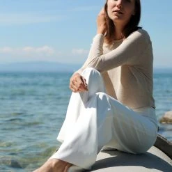 Forever & Eva P5305 Pullover Goud -Poirier shop glamorous quer3