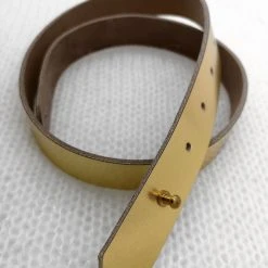 Forever & Eva G1002 Riem Goud -Poirier shop guertel leder2