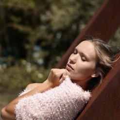 Forever & Eva S5312R Infinity Sjaal -Poirier shop infinity rose1