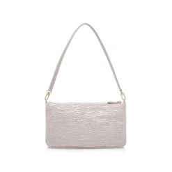 Fiarucci Bridal Lumie Plissé Bruidstasje -Poirier shop lumie champagne plisse 3