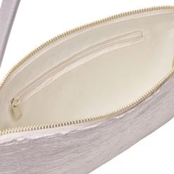 Fiarucci Bridal Lumie Plissé Bruidstasje -Poirier shop lumie champagne plisse 7