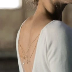 Forever & Eva P53031 Bloemen Pullover -Poirier shop metall kette 2 reihig