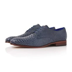 Mr. Fiarucci Mikai Heren Trouwschoenen Blauw 15 Mr. Fiarucci Mikai Heren Trouwschoenen Blauw -Poirier shop mikai dark blue snake leather 7