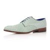 Mr. Fiarucci Mikai Heren Trouwschoenen Groen -Poirier shop mikai green snake leather 2