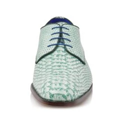 Mr. Fiarucci Mikai Heren Trouwschoenen Groen 12 Mr. Fiarucci Mikai Heren Trouwschoenen Groen -Poirier shop mikai green snake leather 4