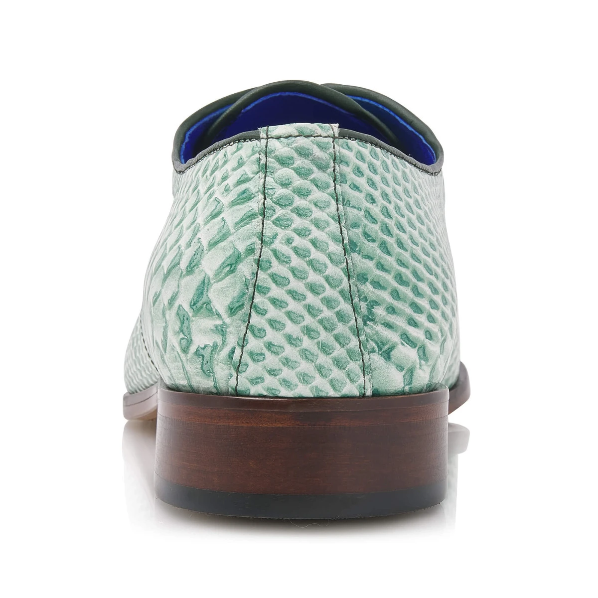 Mr. Fiarucci Mikai Heren Trouwschoenen Groen 8 Mr. Fiarucci Mikai Heren Trouwschoenen Groen - Afbeelding 6