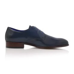Mr. Fiarucci Mitchel Heren Trouwschoenen Blauw -Poirier shop mitchel dark blue calf leather 3