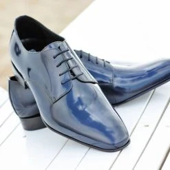 Mr. Fiarucci Nick Blue Trouwschoenen Heren -Poirier shop mr. fiarucci hochzeitsschuhe herren nick blue 3 2