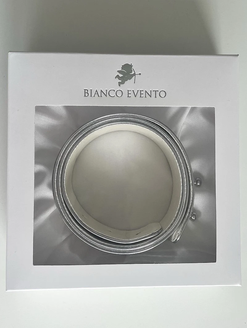 Bianco Evento PA91S Ceintuur Zilver 4 Bianco Evento PA91S Ceintuur Zilver - Afbeelding 2