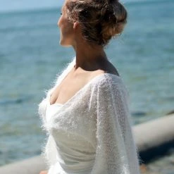 Forever & Eva P5308 Trui Met Pofmouwen -Poirier shop passion quer3