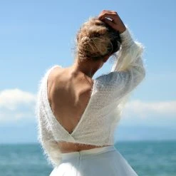 Forever & Eva P5308 Trui Met Pofmouwen -Poirier shop passion quer7