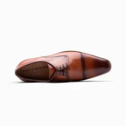 Paulo Bellini Buti Cognac-43 Trouwschoenen Heren Tweedekans -Poirier shop paulo bellini 2119 saf 15 mens wedding shoes 4 1